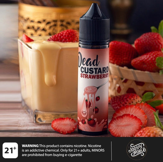 Dead Custard Strawberry by Joosy World E-liquids 60ML