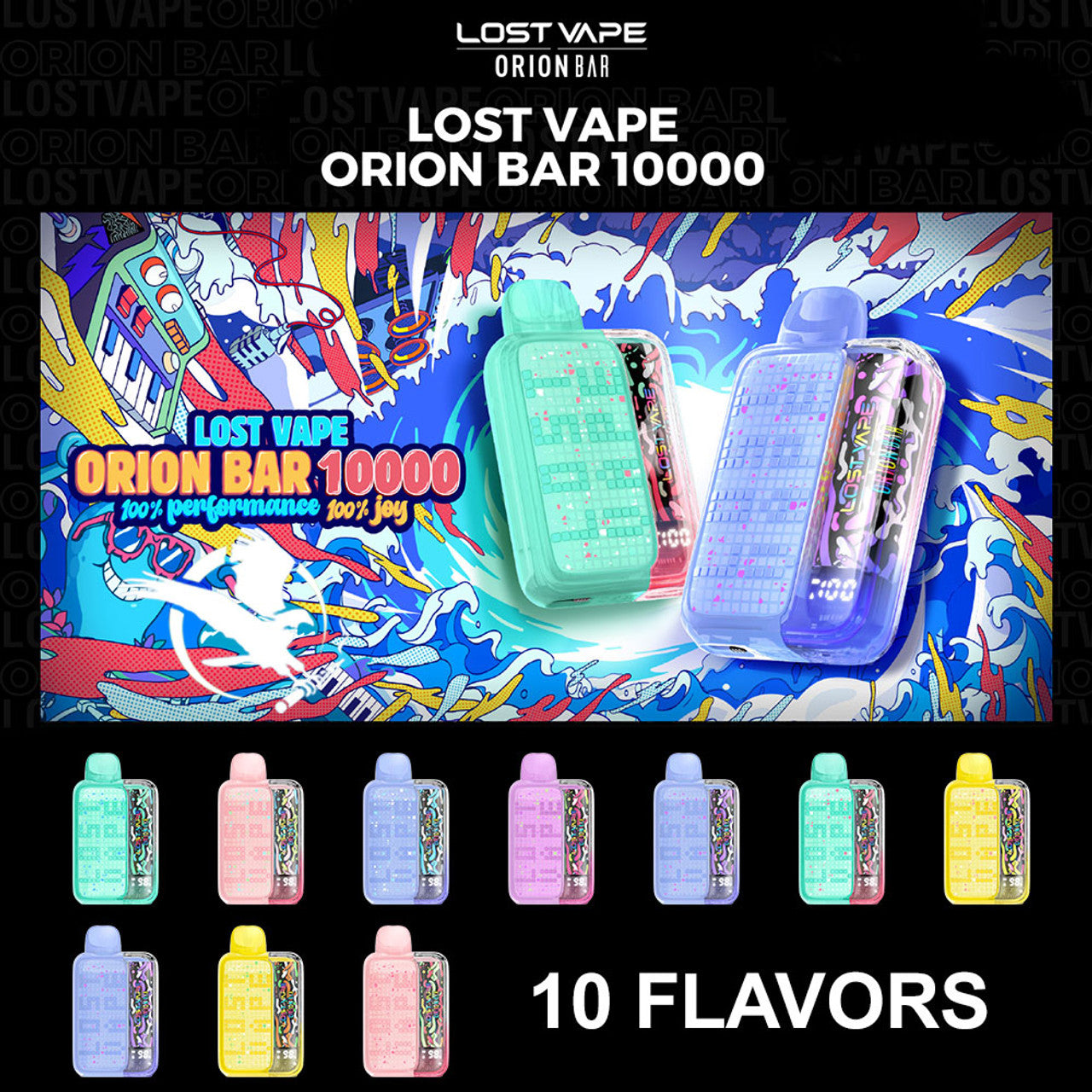 Lost Vape Orion Bar 10000 20ML  Disposable