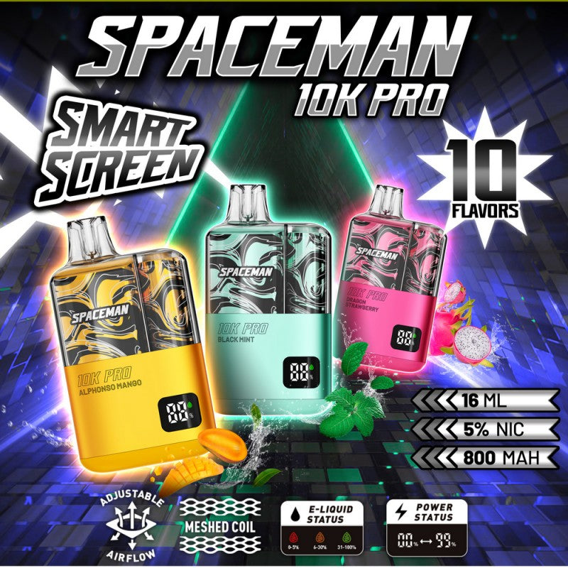 Spaceman 10K Pro Disposable