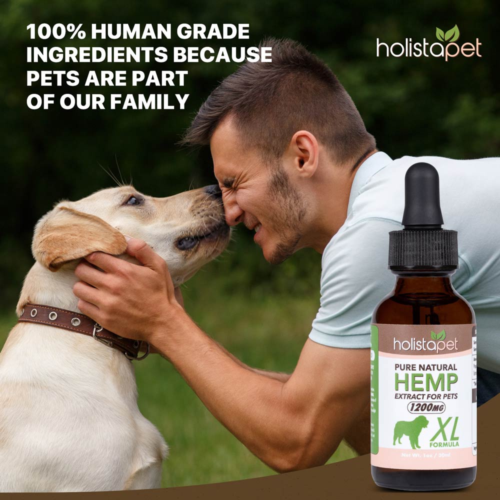 HOLISTAPET - HEMP OIL FOR DOGS & CATS