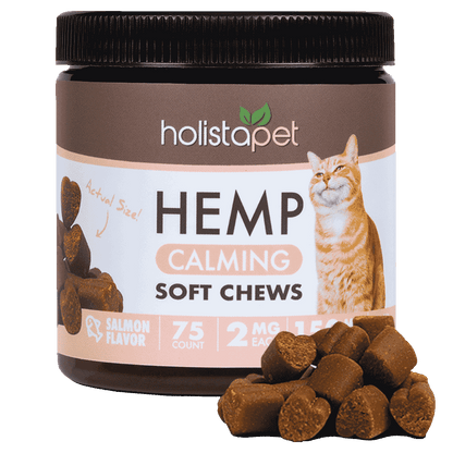 HOLISTAPET - HEMP CALMING CHEWS FOR CATS